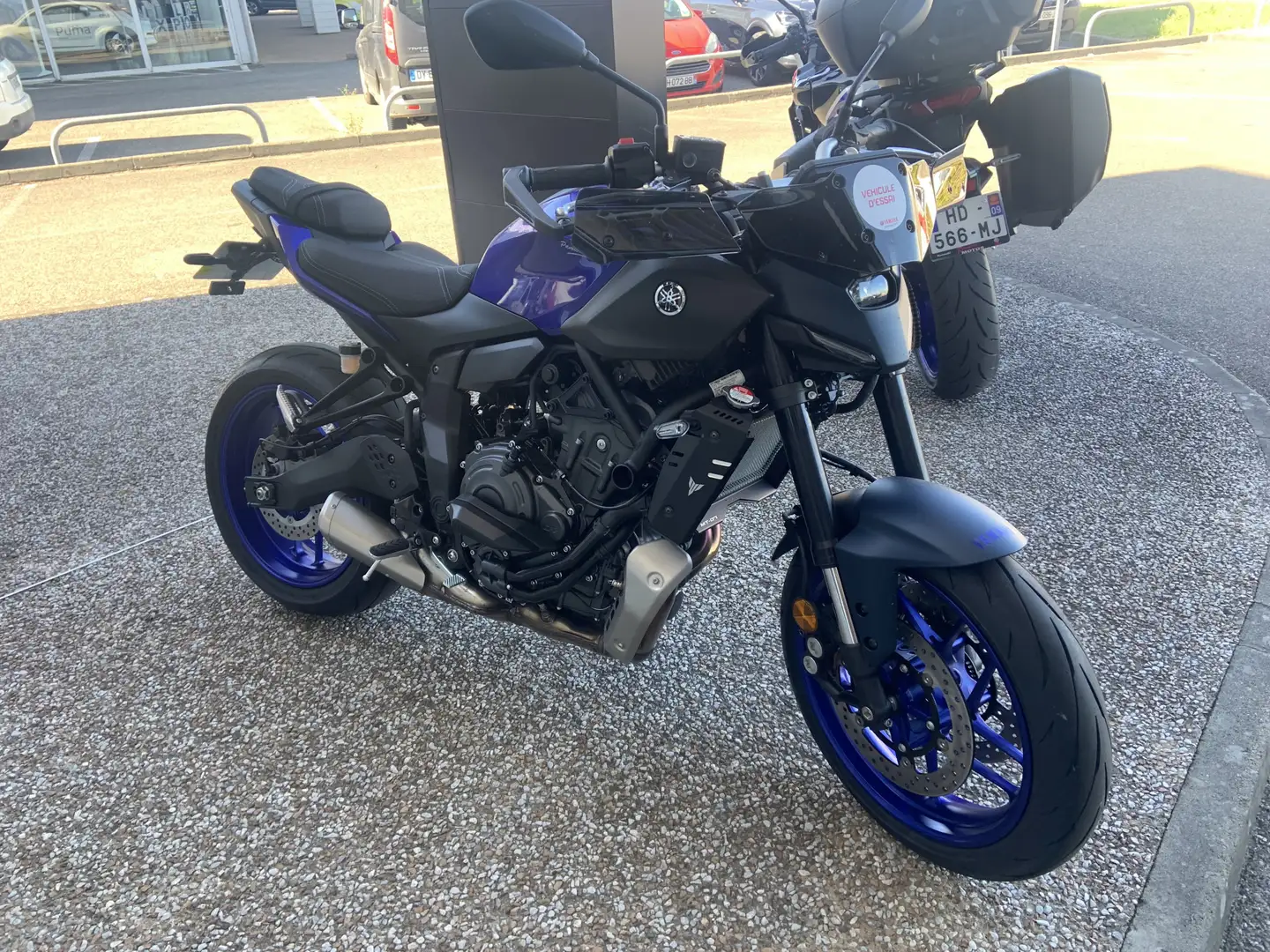 Yamaha MT-07 Azul - 1