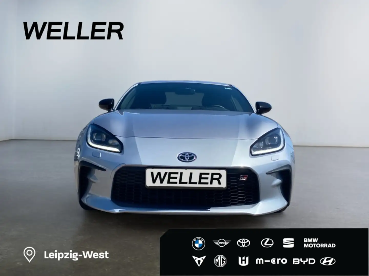 Toyota GR86 Automatik *LED*ACC*Teilleder*CAM*Sperrdiff* Grau - 2