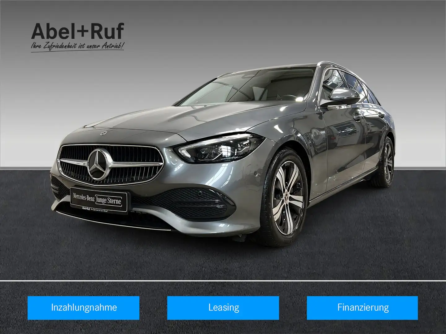 Mercedes-Benz C 220 d 4M T-Modell AVANTGARDE+LED+Kame+Ambi+AHK Grau - 1