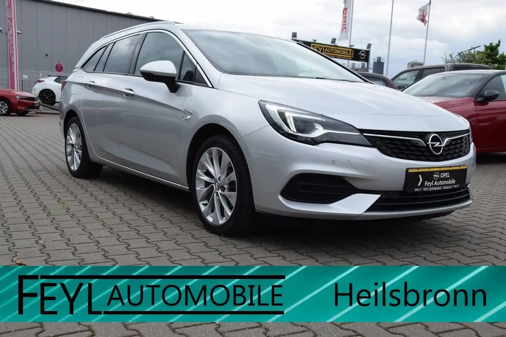 Opel Astra K Sports Tourer 1.5 Diesel "Elegance" AT Zilver - 1