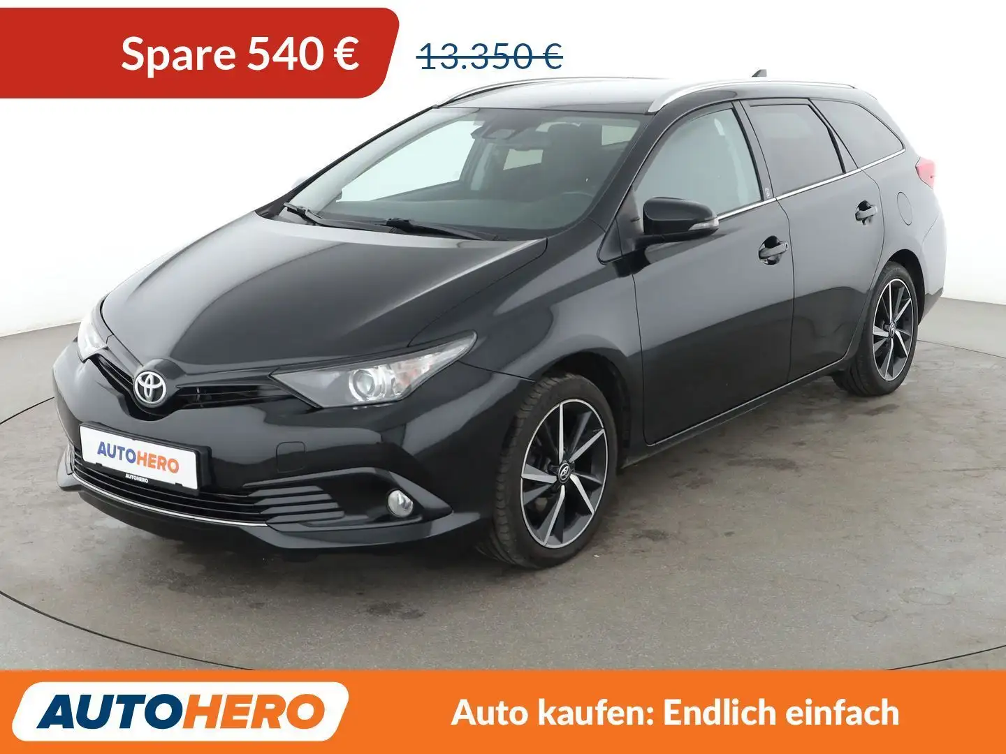 Toyota Auris 1.2 Turbo Team D*NAVI*TEMPO*CAM*KLIMA* Schwarz - 1