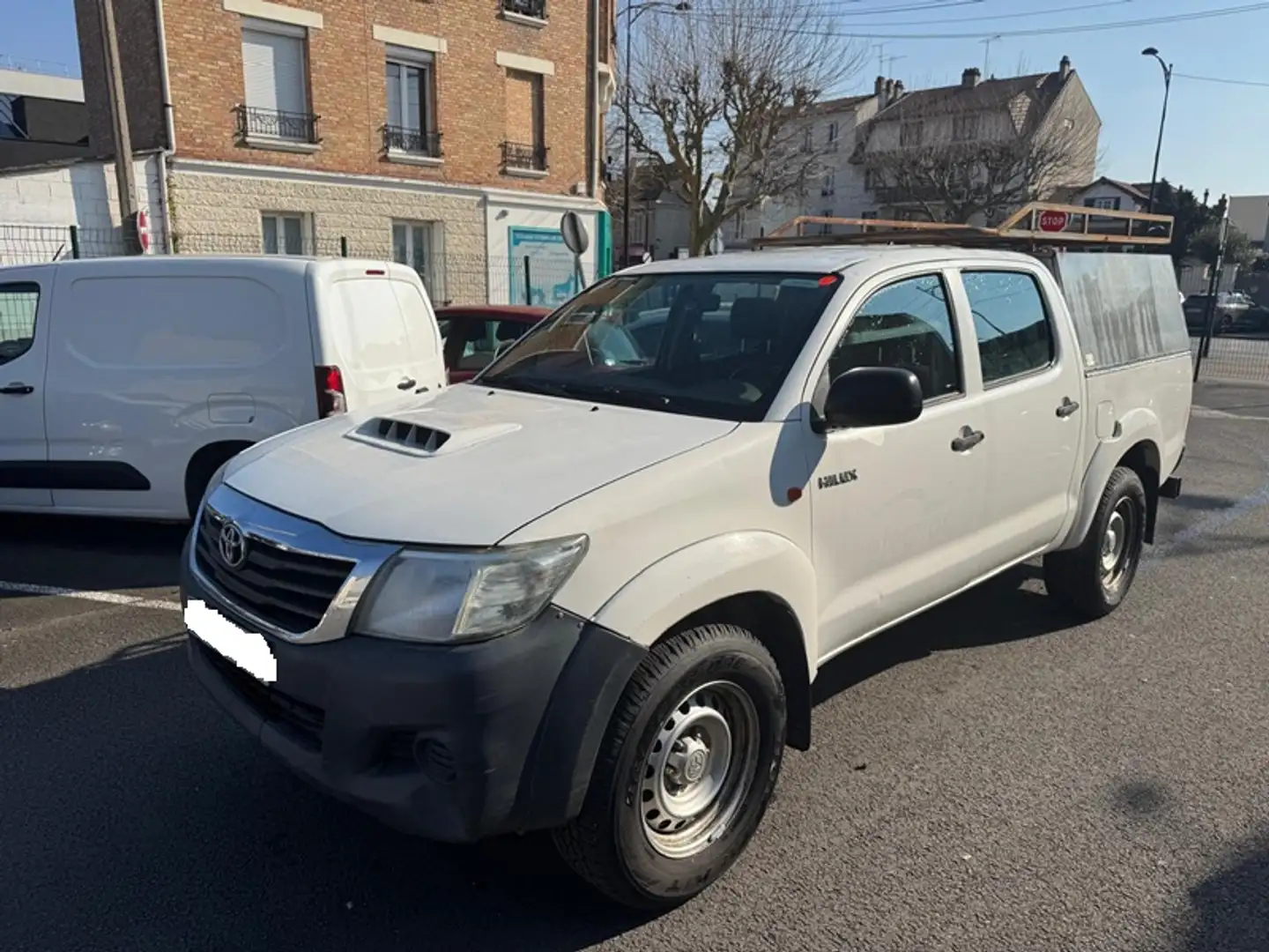 Toyota Hilux 2.5 DOUBLE CABINE 144 4X4 Blanc - 1
