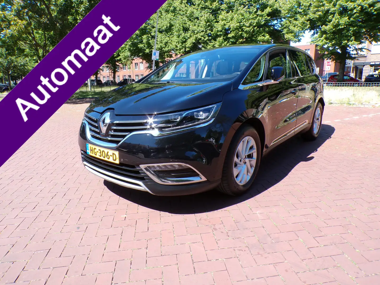 Renault Espace 1.6 TCe Dynamique 7p. AUTOMAAT 7 PERSOONS Zwart - 1