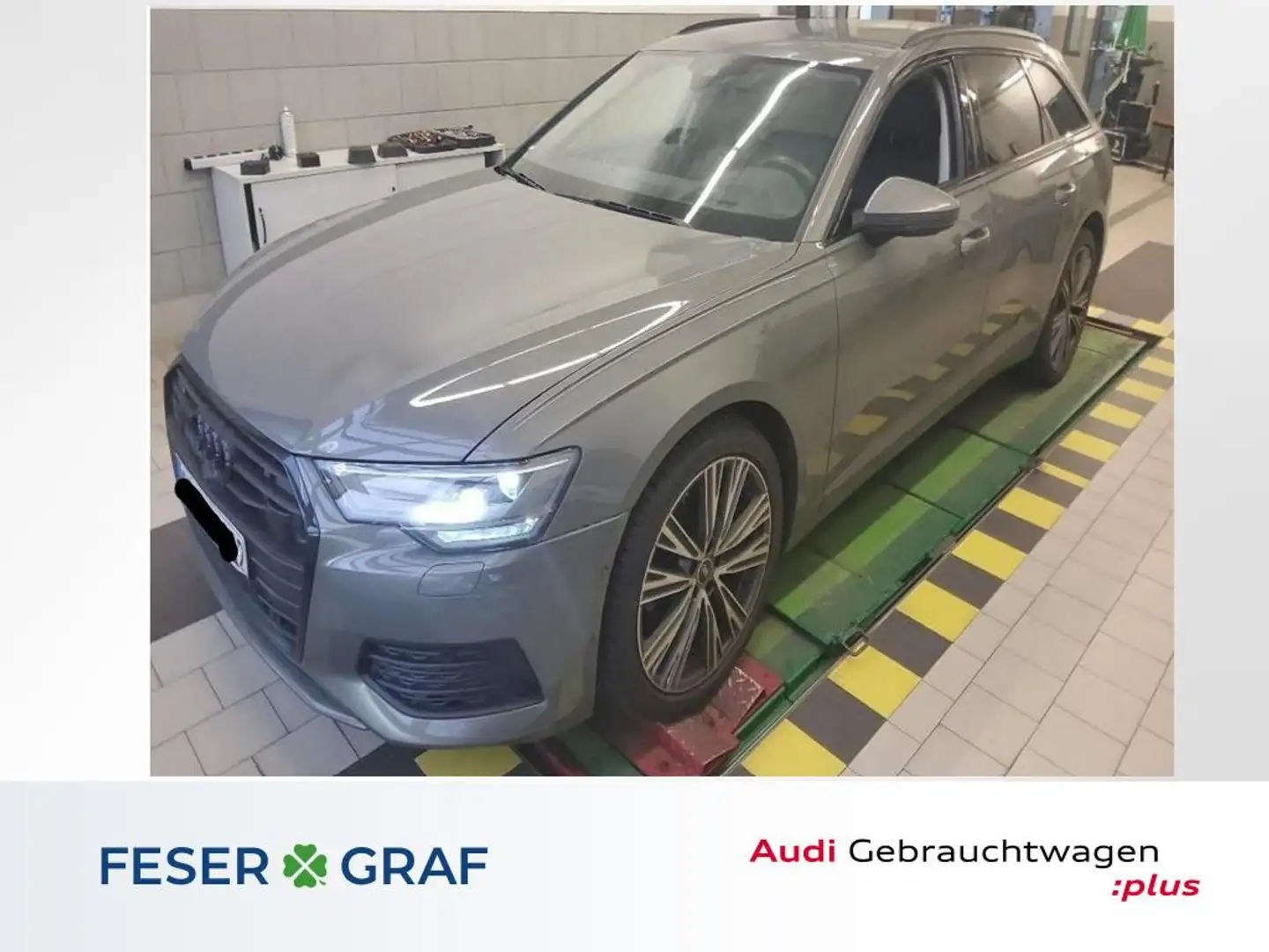 Audi A6 Avant 40 TDI quattro S tronic Standheizung/ Head U Grau - 1