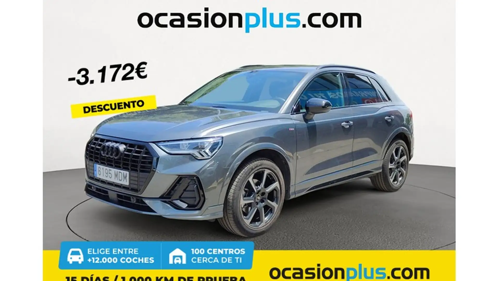 Audi Q3 35 TDI Black line S tronic 110kW Gris - 1