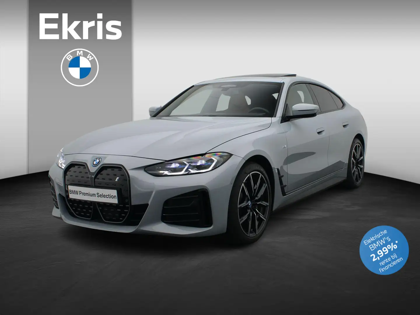 BMW i4 eDrive40 High Executive | M Sportpakket | Schuifda Gris - 1
