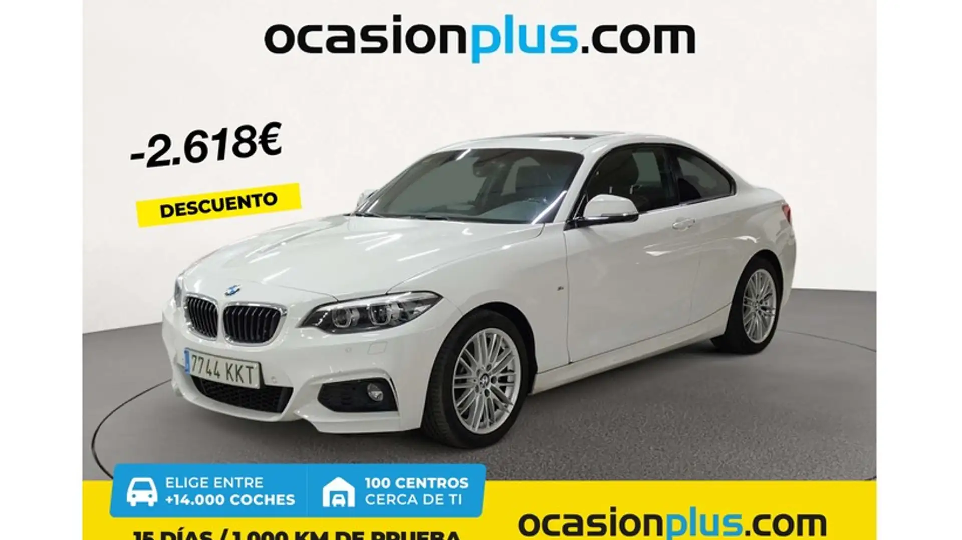 BMW 230 230iA Coupé Blanc - 1