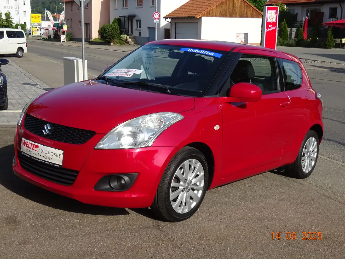 Suzuki Swift 1.2 Comfort Keyless Go*Sitzheizung*HU neu* Rouge - 1