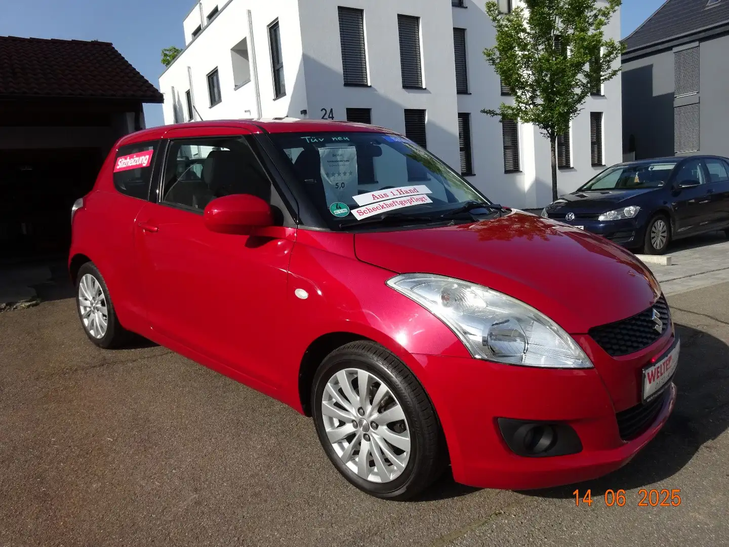 Suzuki Swift 1.2 Comfort Keyless Go*Sitzheizung*HU neu* Rouge - 2