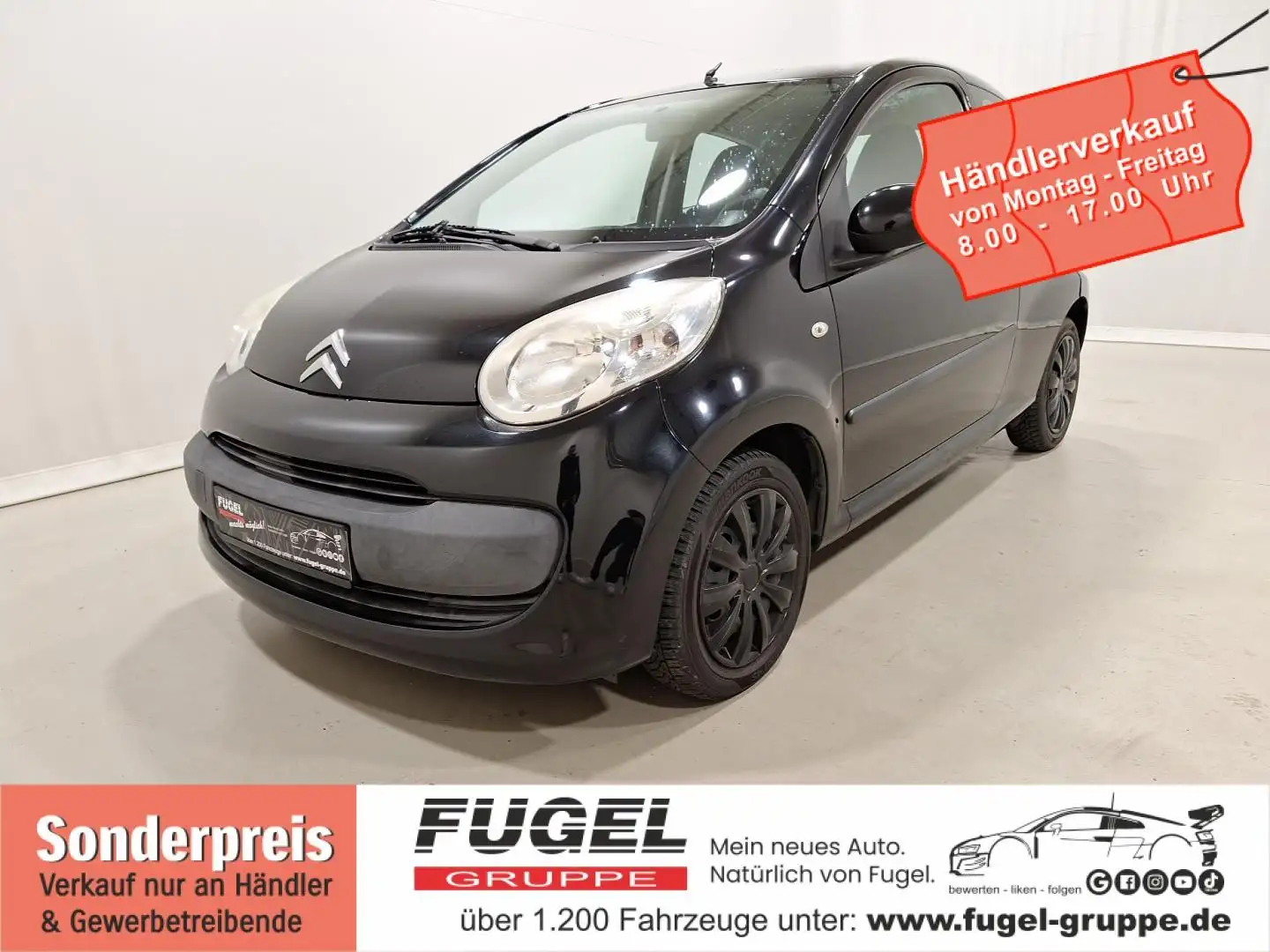 Citroen C1 Style KlimaI1. Hand Schwarz - 1