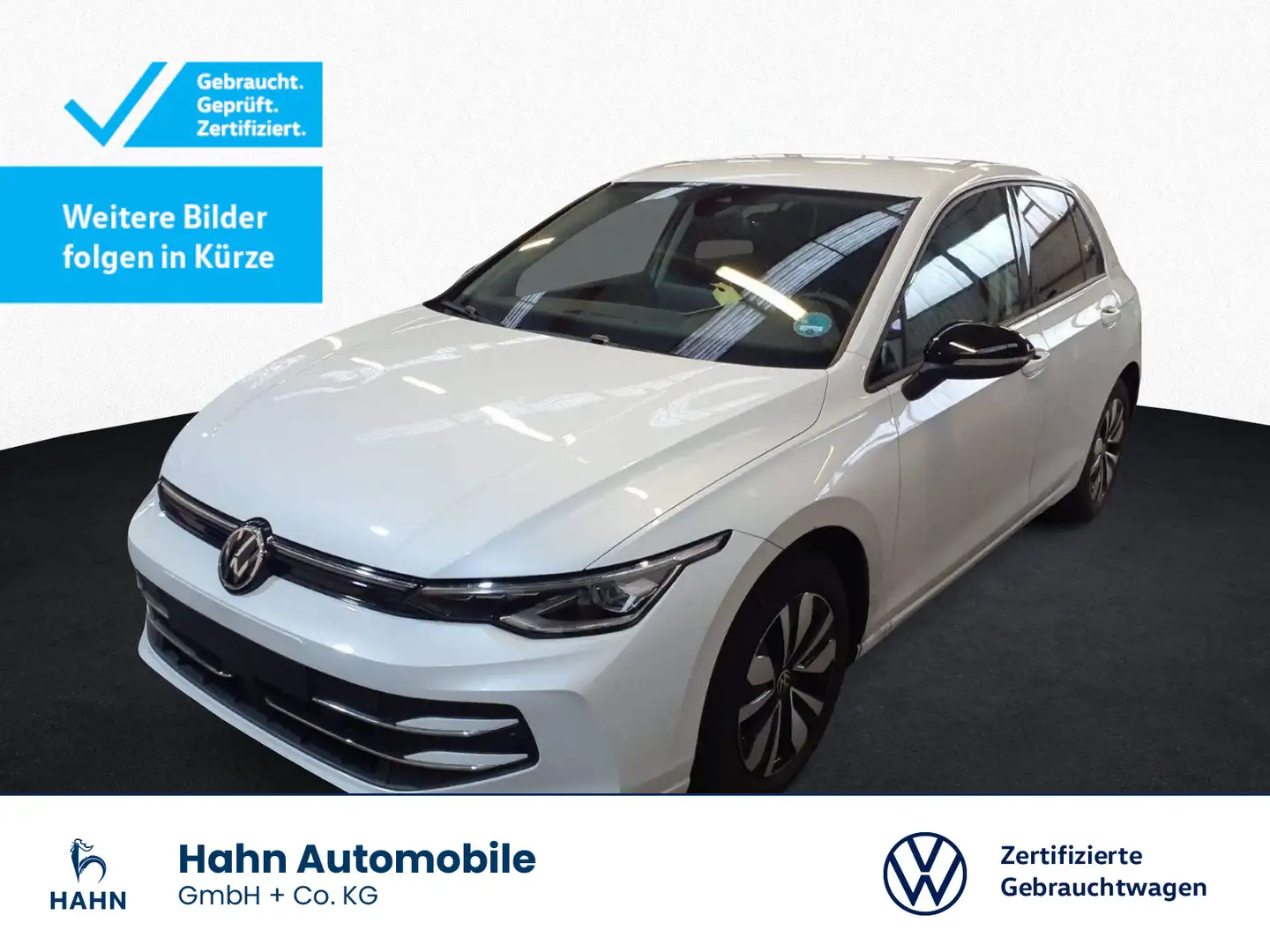 Volkswagen Golf VIII 2.0TDI DSG Goal ACC AHK Cam LED+ Navi Weiß - 1