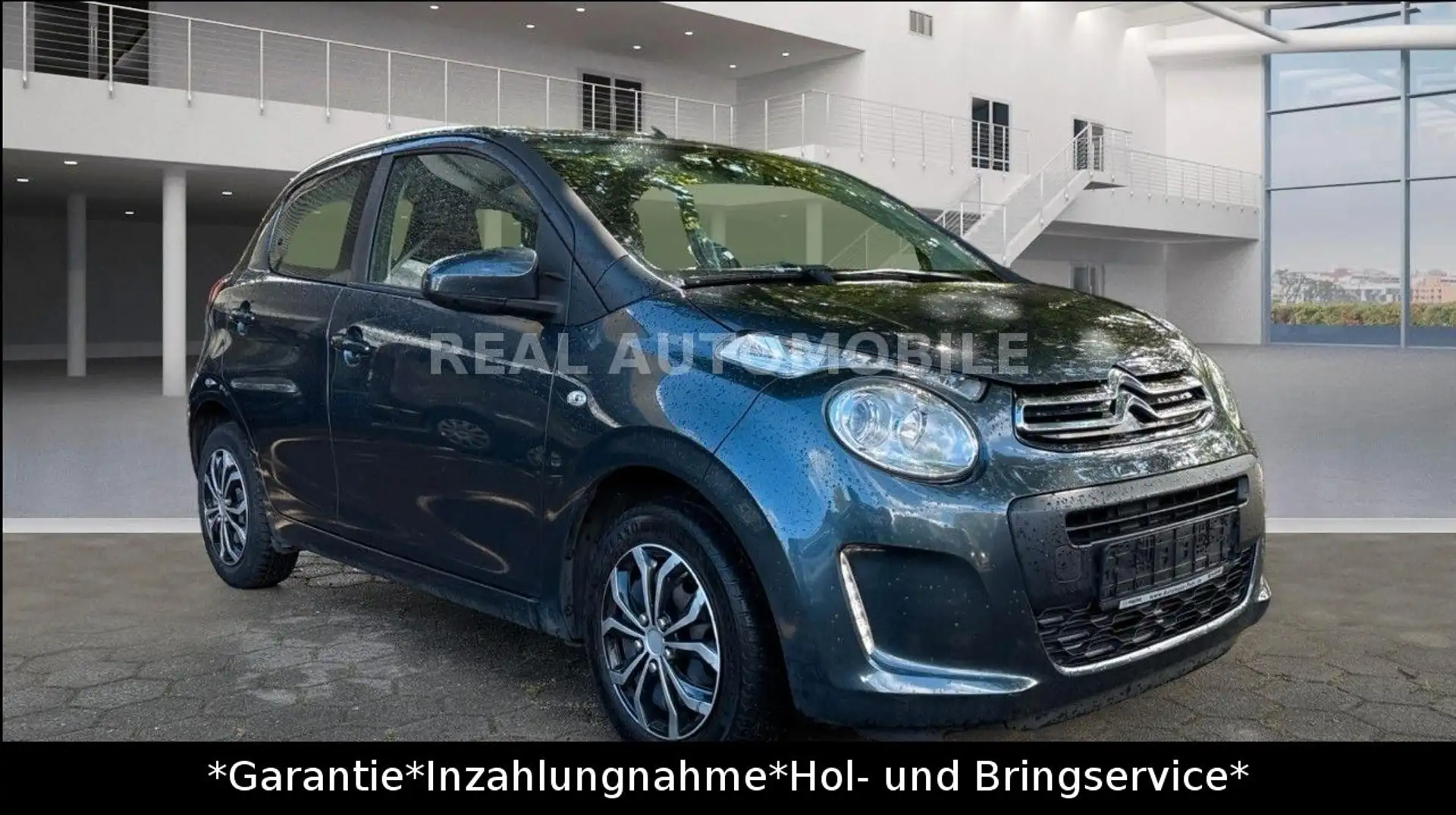Citroen C1 Feel *TÜV NEU*SCHECKHEFT*KLIMA*TEMPOMAT*EURO6 Grau - 2