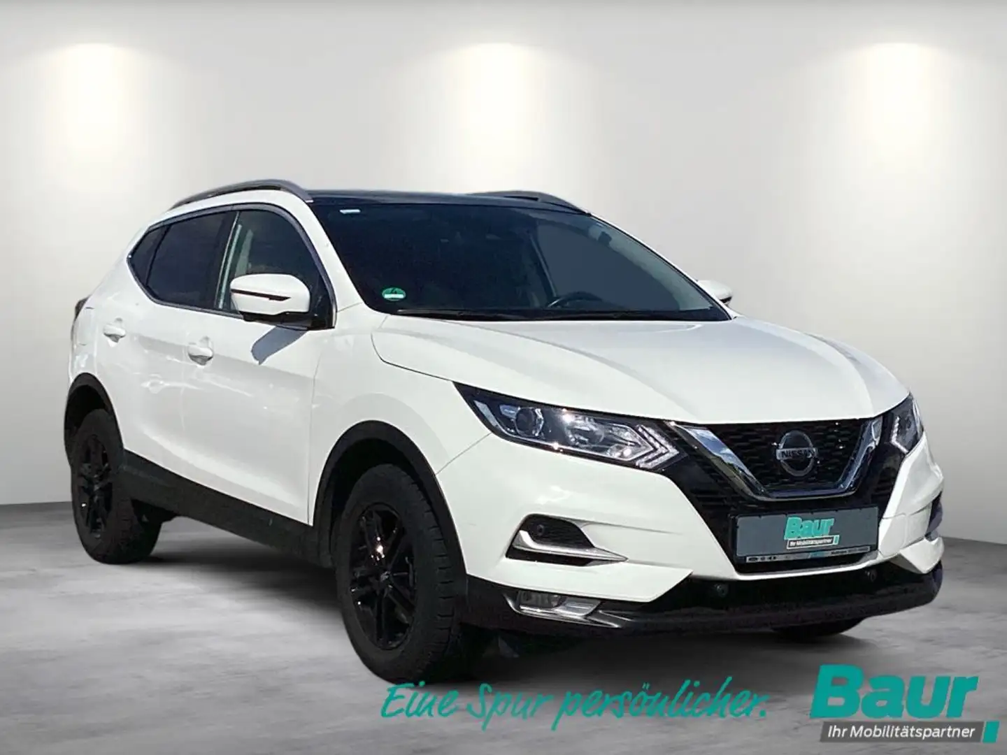 Nissan Qashqai 1.3 DIG-T DCT ZAMA Navi Sitzheizung Klima Pano Blanc - 2