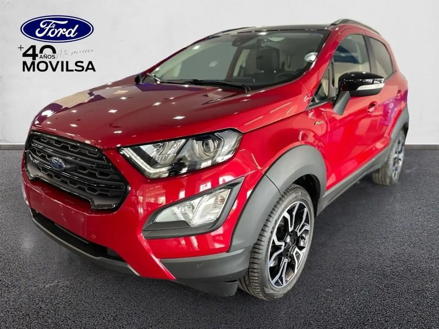 Ford EcoSport 1.0 EcoBoost Active 125 Rood - 1