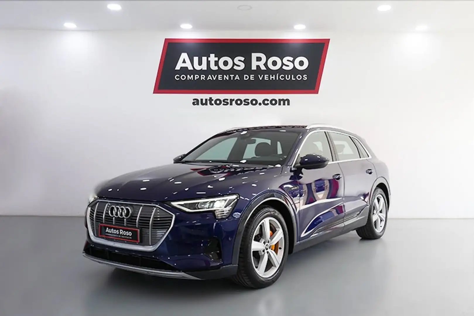 Audi e-tron 55 quattro Advanced Kék - 1
