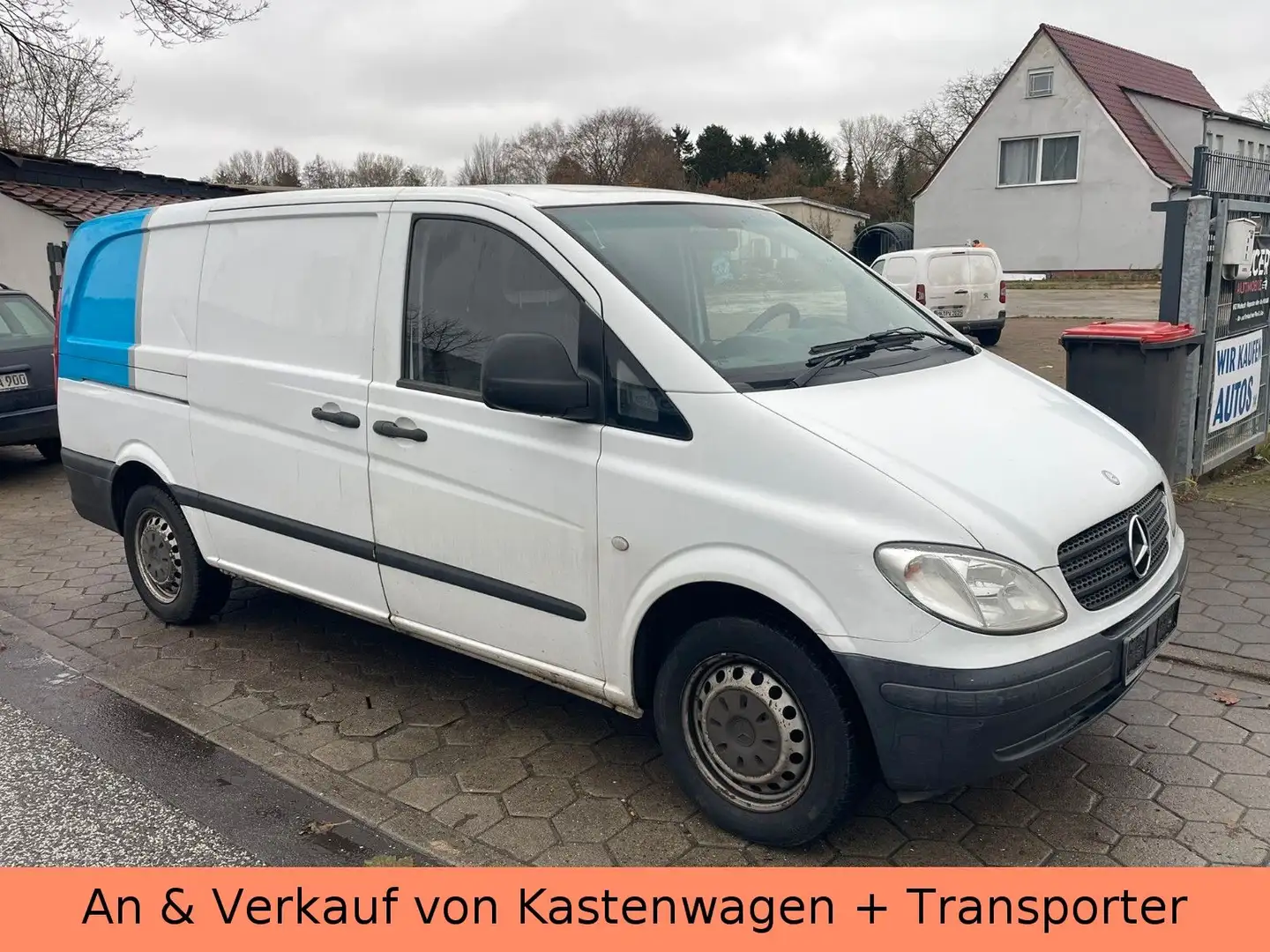 Mercedes-Benz Vito Kasten 109 CDI lang - inkl MwSt - TÜV - AHK Weiß - 1