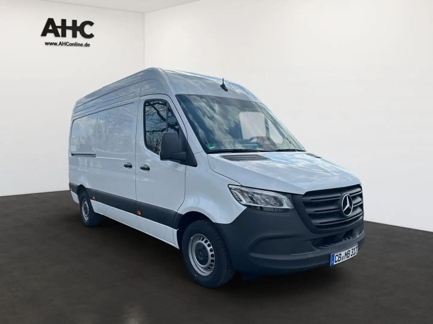 Mercedes-Benz Sprinter 317 CDI Kasten PRO L2H2 AHK LED AUT KAM Blanc - 2