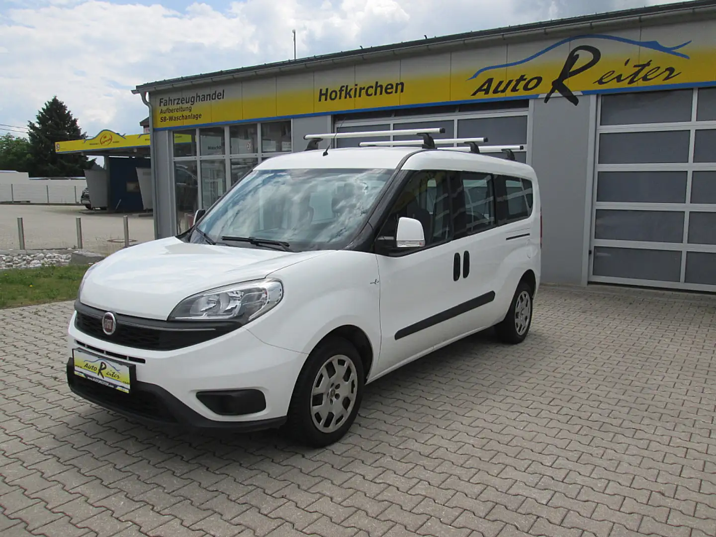 Fiat Doblo L2H1 1,3 MultiJet SX Start&Stop 90 5-Sitze*Klim... Weiß - 1