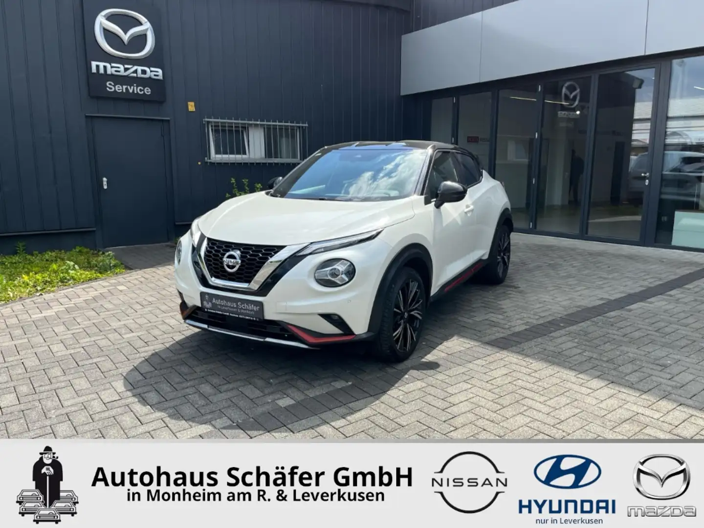 Nissan Juke N-Design Soundsystem Bose 360 Kamera LED ACC Apple Weiß - 1