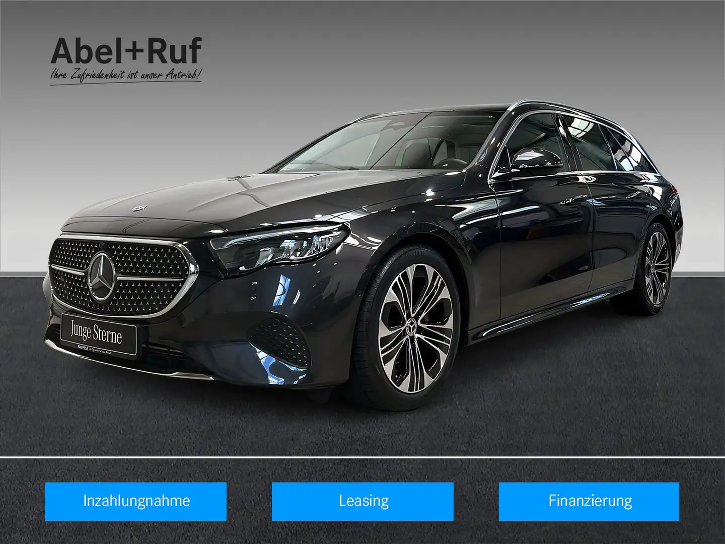 Mercedes-Benz E 200 T Avantgarde Panorama+SHZ+LED+DAB+Distroni Grau - 1