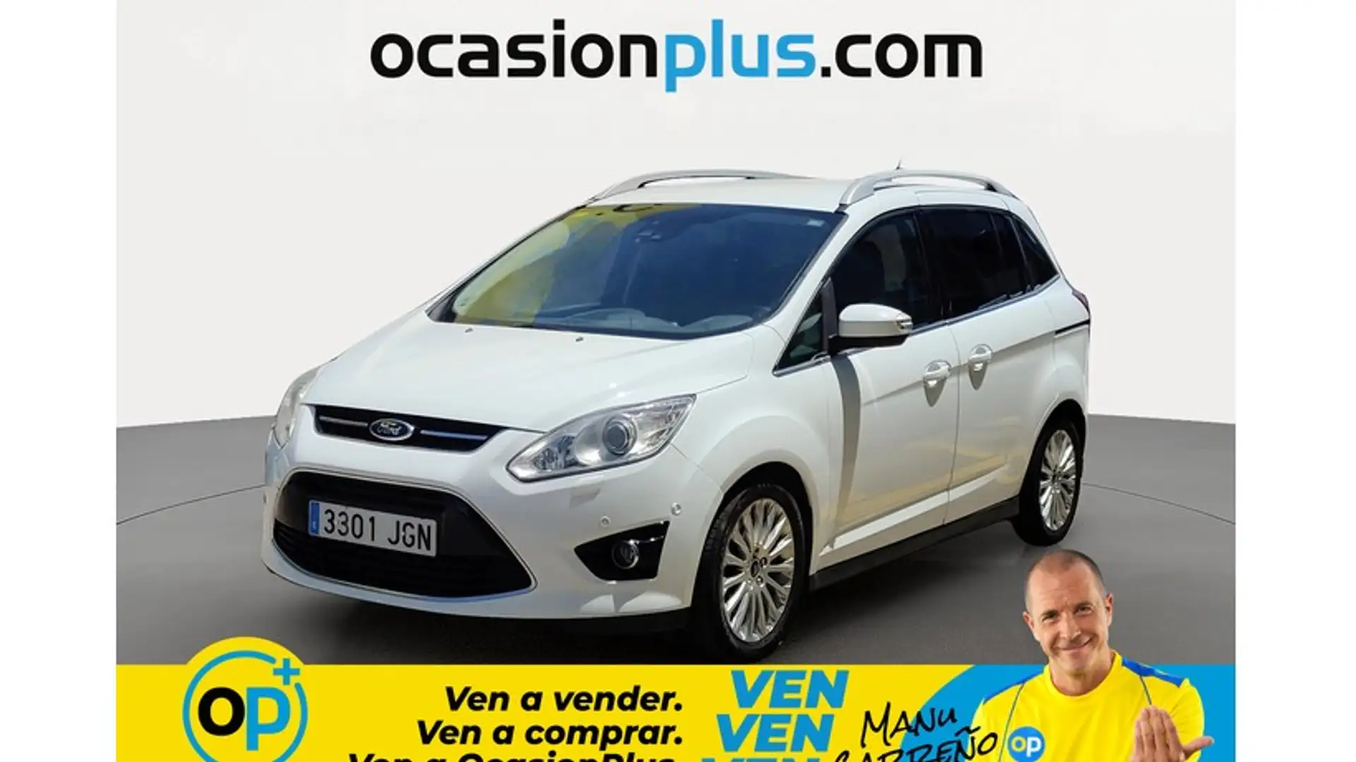 Ford C-Max 1.6TDCi Titanium 115 Blanco - 1