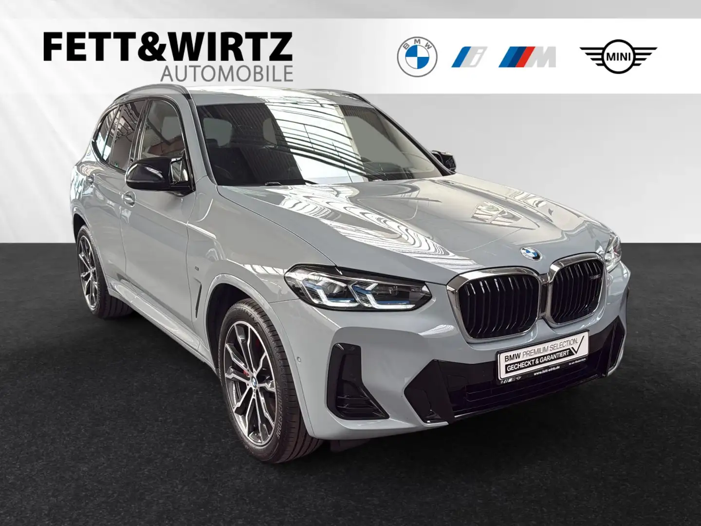 BMW X3 M 40d AHK|Panorama|Head-Up|HiFi Šedá - 1