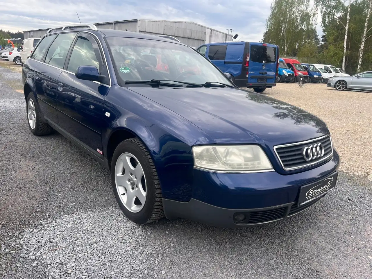 Audi A6 Break in Blauw tweedehands in Seddiner See voor € 999,-