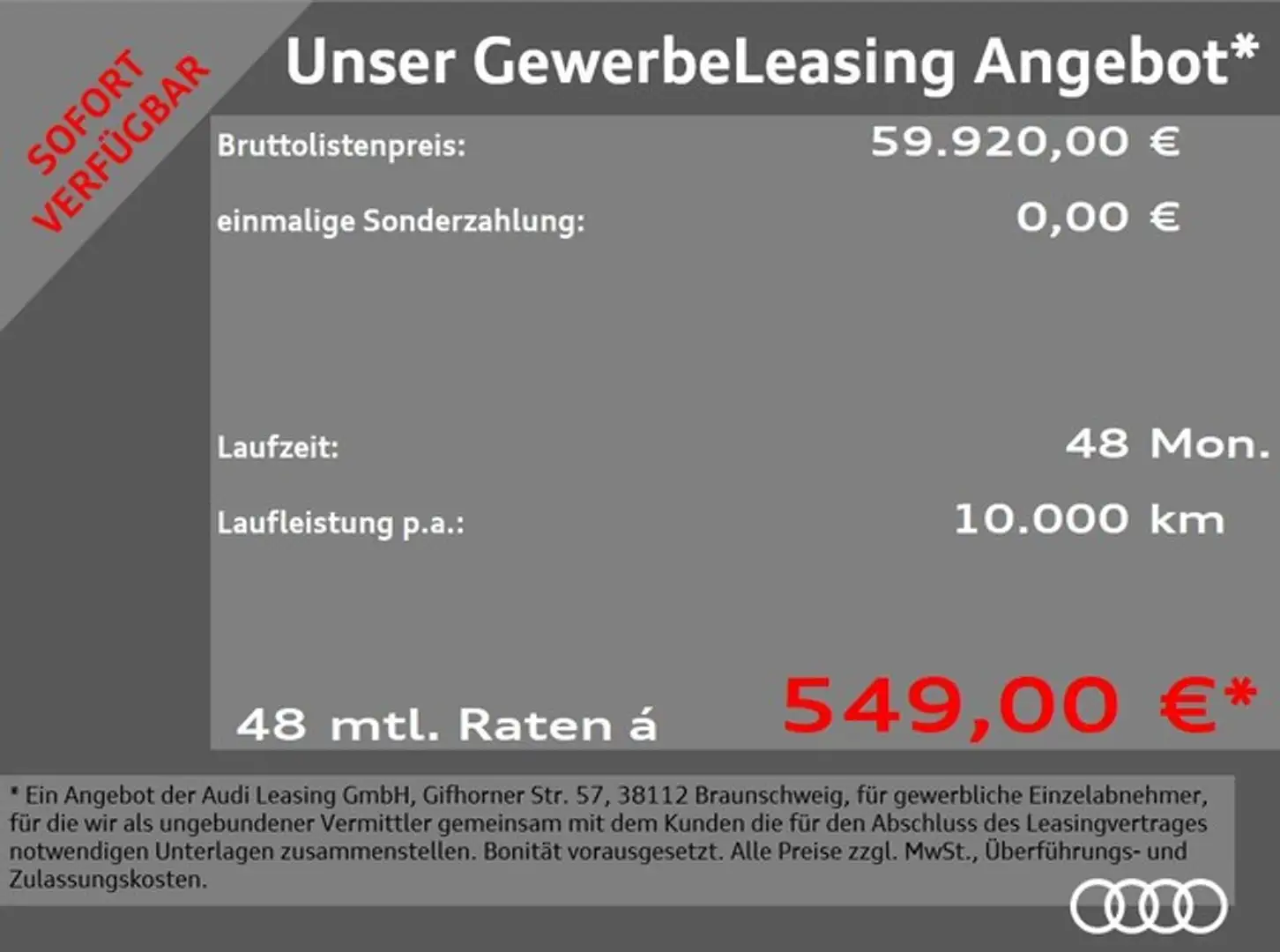 Audi A3 Sportback 40 TFSI quattro UPE 59.920,00 EUR 2x ... Weiß - 2