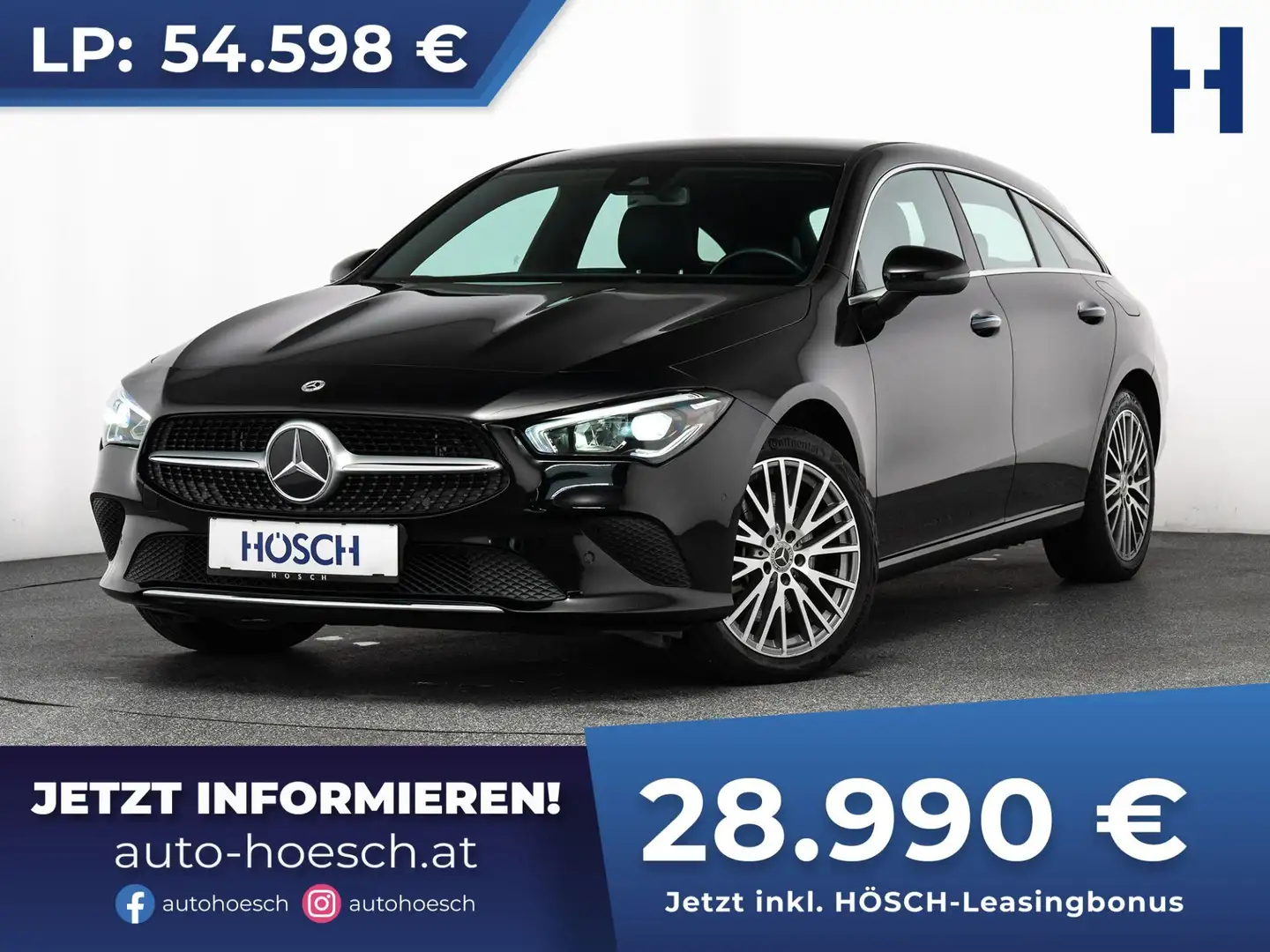 Mercedes-Benz CLA 250 e SB PROGRESSIVE ACC R-KAM 18" TOP-AKTION Schwarz - 1