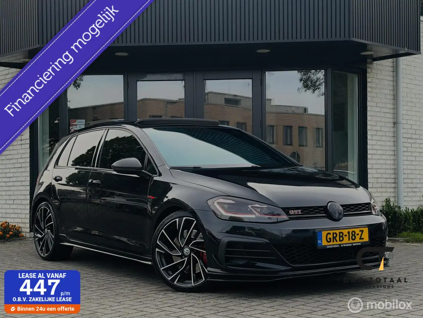 Volkswagen Golf GTI 2.0 TSI TCR|PANO|ARMYTRIX|STAGE2|DYNAUDIO Zwart - 1