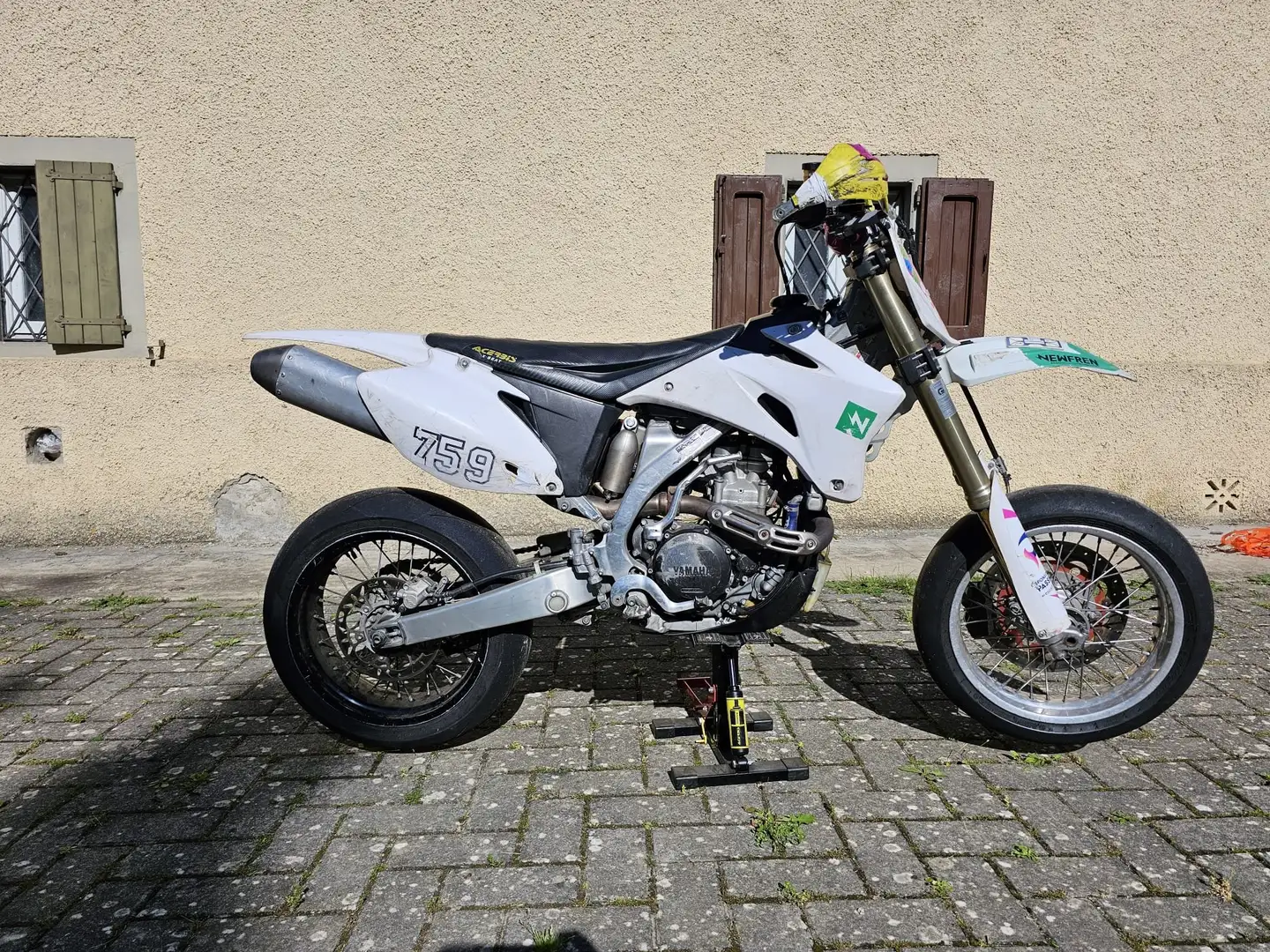 Yamaha YZ 450 SUPERMOTARD Alb - 2
