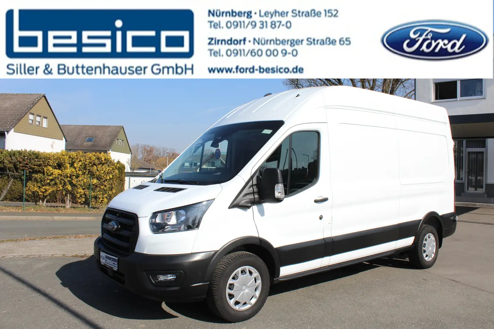 Ford Transit Trend 350 L3H3*Express Line*ACC*Navi*PDC*Kamera Weiß - 1