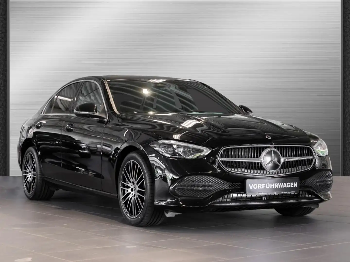 Mercedes-Benz C 180 AVANTGARDE MEMO 360 AHK DISTR KAMERA SPUR Noir - 2