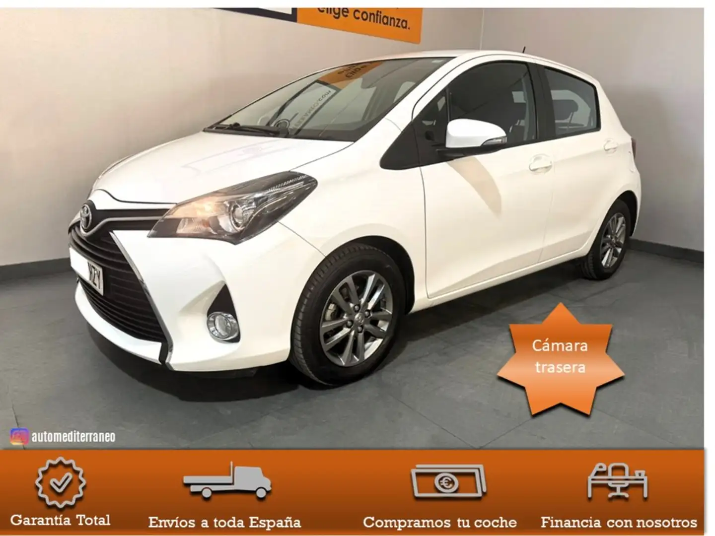Toyota Yaris 90D Advance Blanco - 2