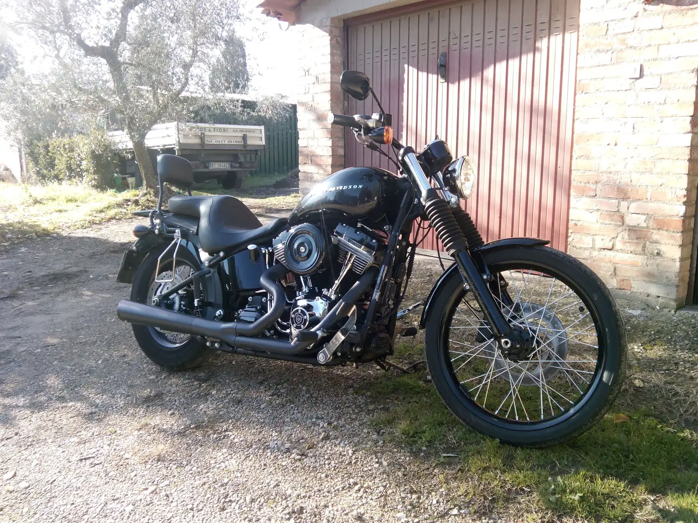Harley-Davidson Softail Fxs Blackline Чорний - 2