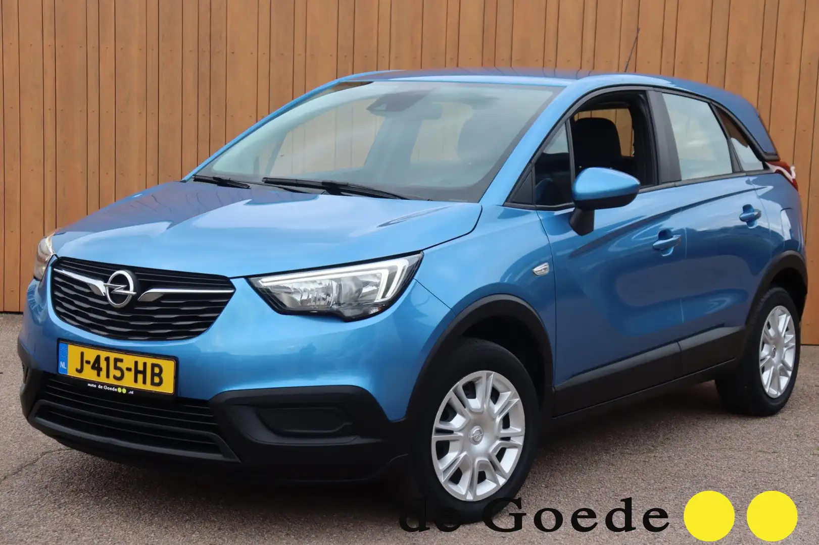Opel Crossland X 1.2 Turbo Edition org.NL Blauw - 1