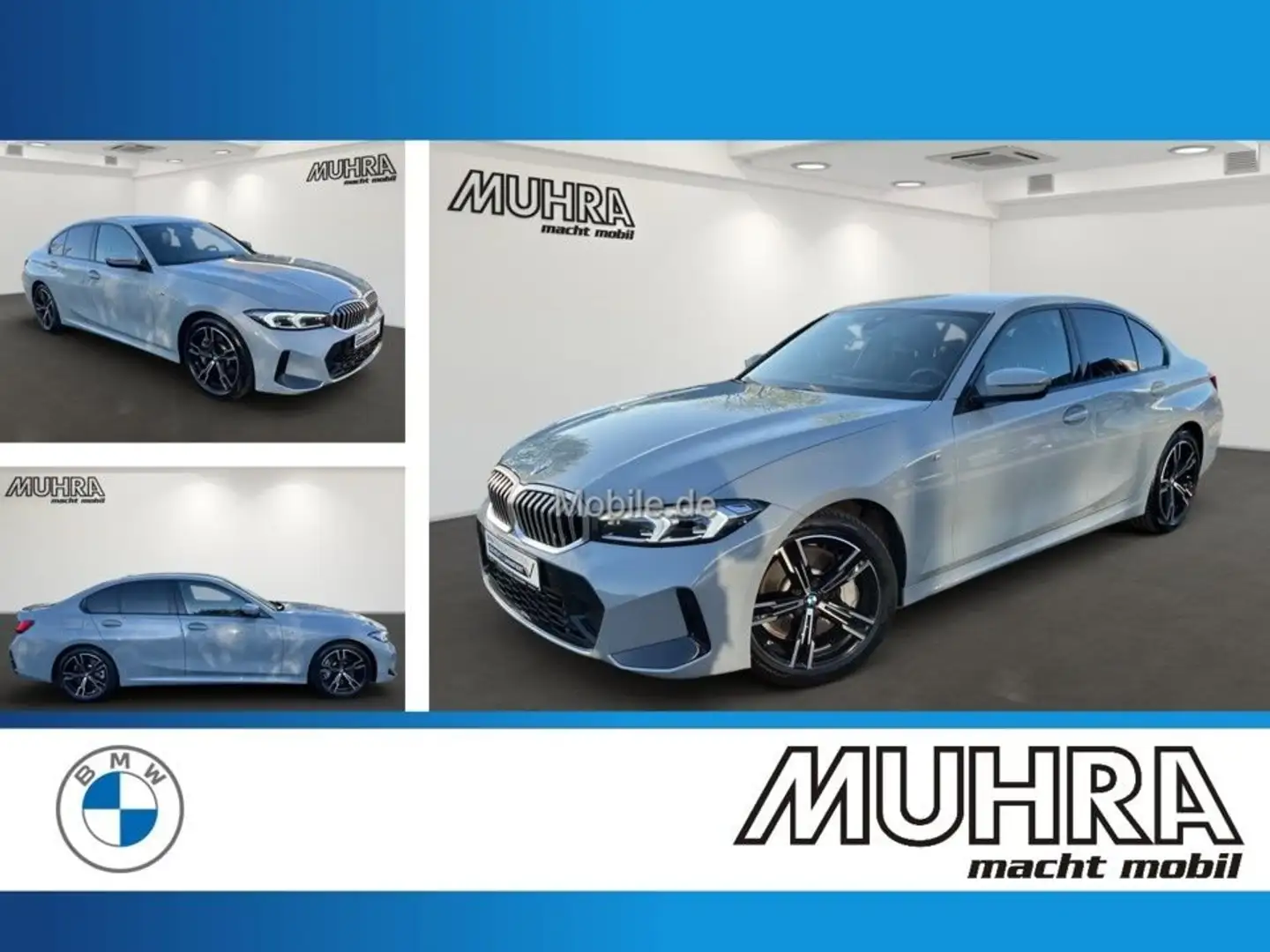 BMW 330 d xDrive Limousine M Sport LC Prof. HUD AHK Memory Grey - 1