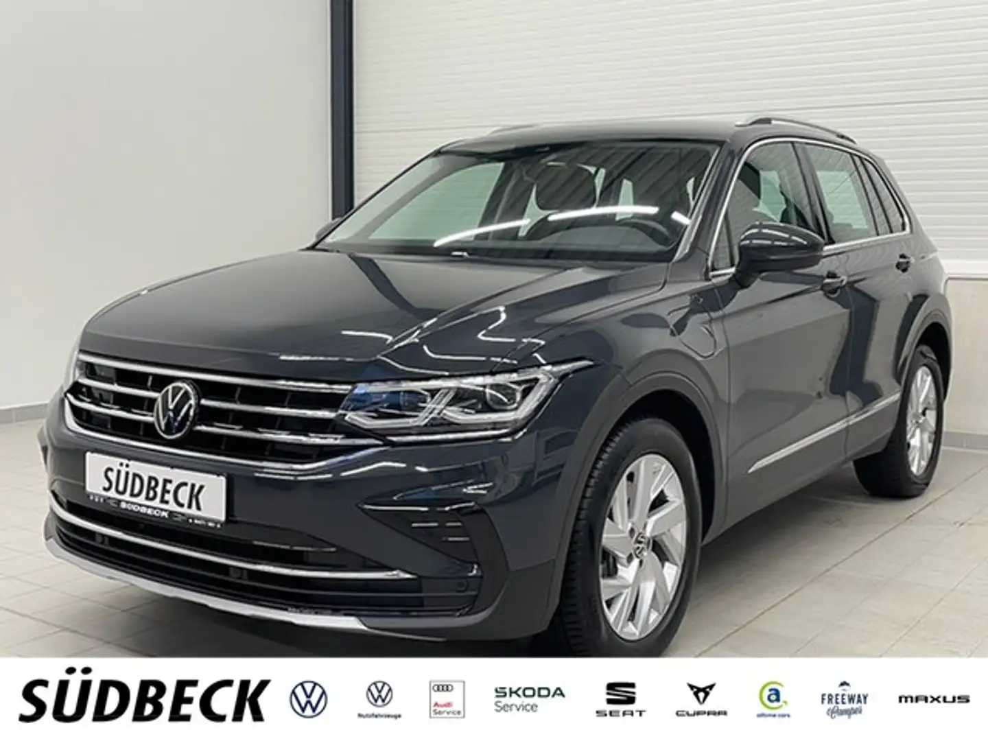 Volkswagen Tiguan Elegance 1.4eHybrid Grau - 1