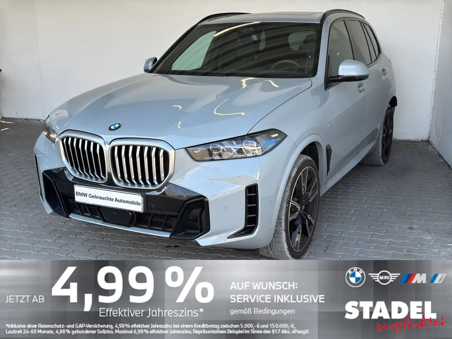 BMW X5 30d xDr M Sport Navi.LED.AHK.ACC.360°.Pano Grau - 2