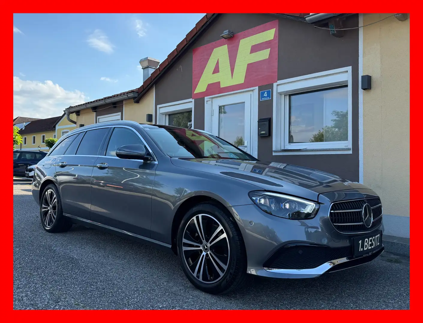 Mercedes-Benz E 220 E 220 d Aut. | PANO | LEDER | BURMESTER | AHK Grau - 1