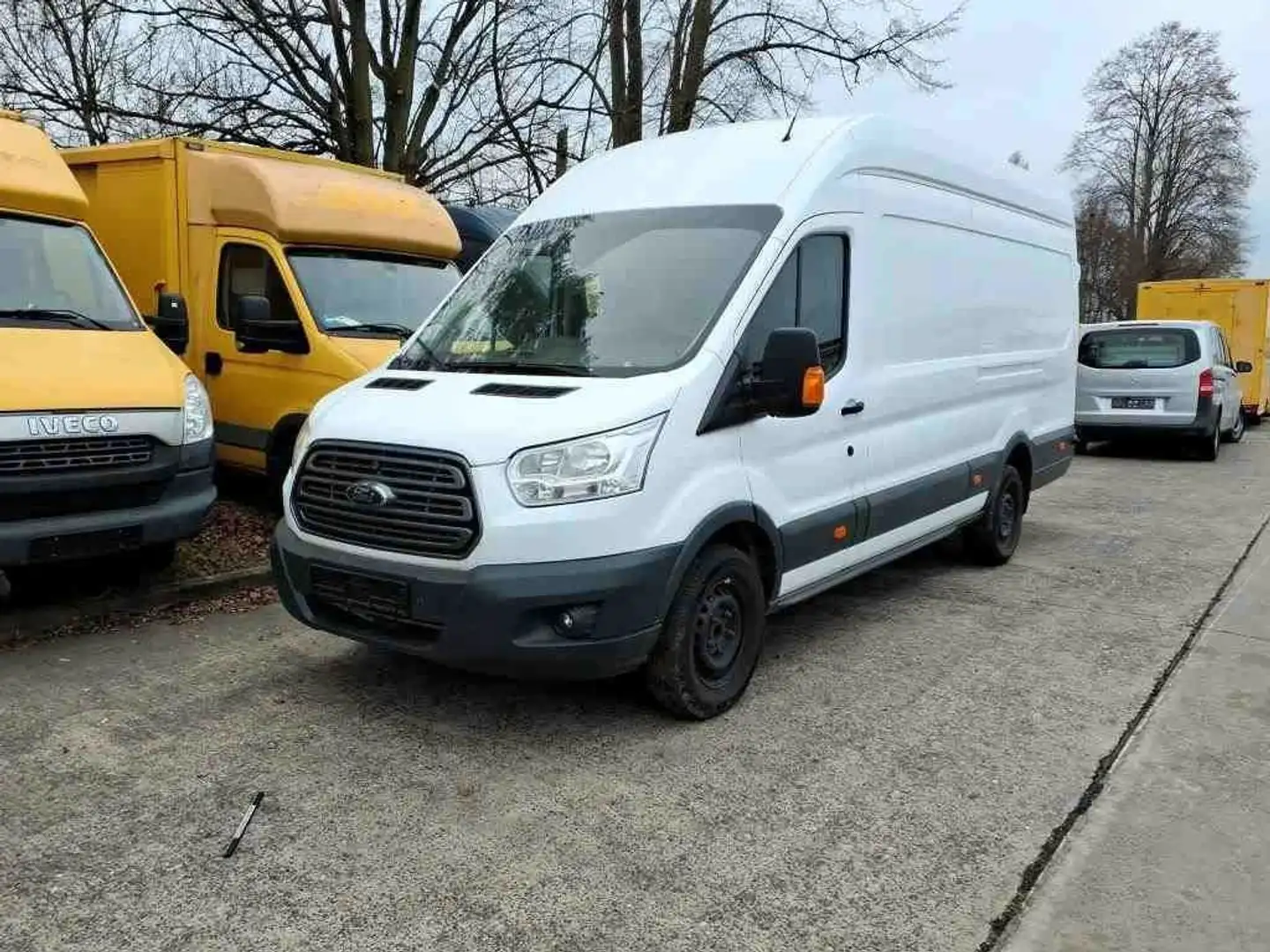 Ford Transit Kasten 350 L4 H3 Motor dreht netto 5995€ Weiß - 1