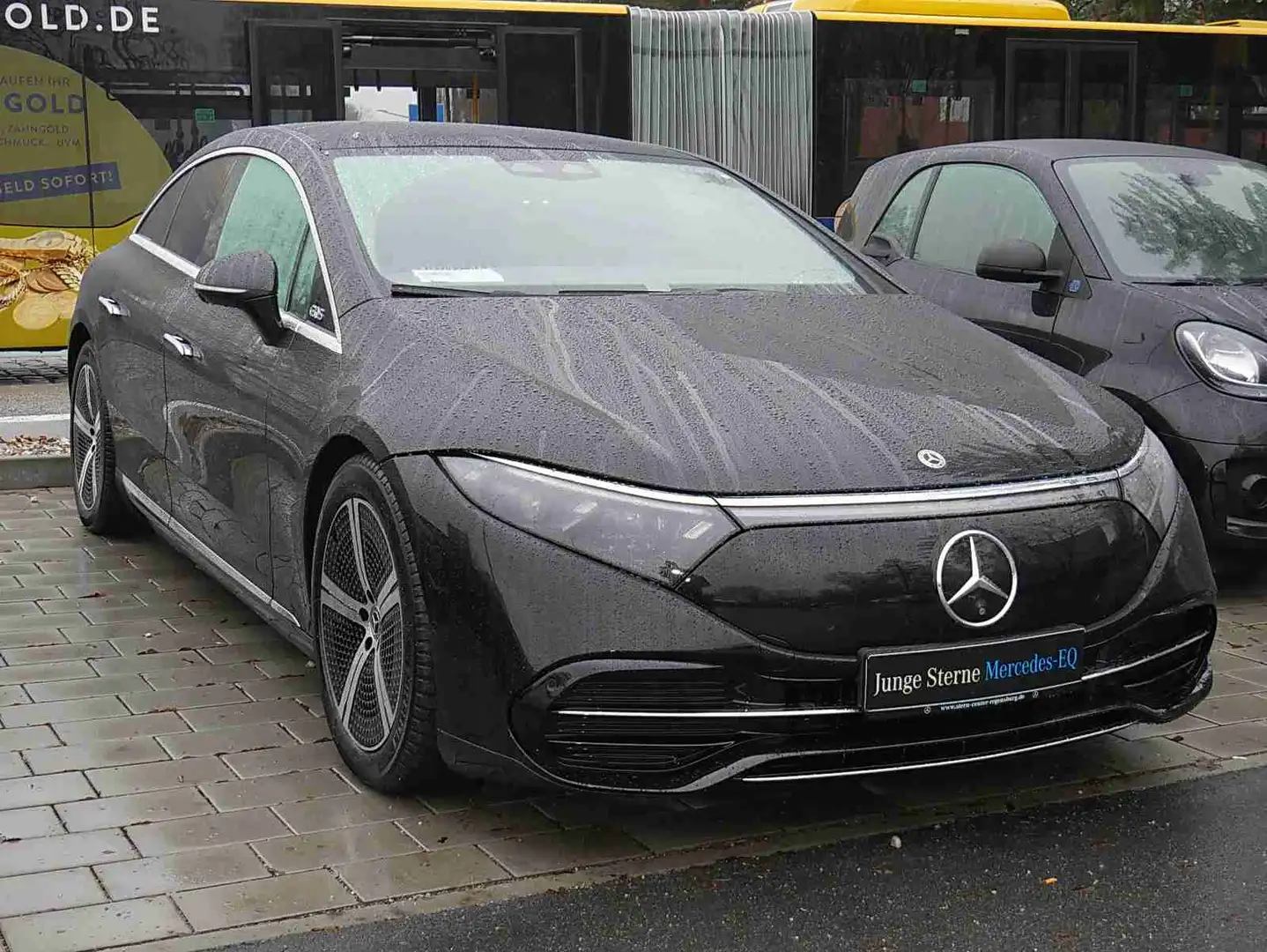 Mercedes-Benz EQS ELECTRIC ART+PANO+DIST+AIRMATIC+MEMORY++ Schwarz - 2