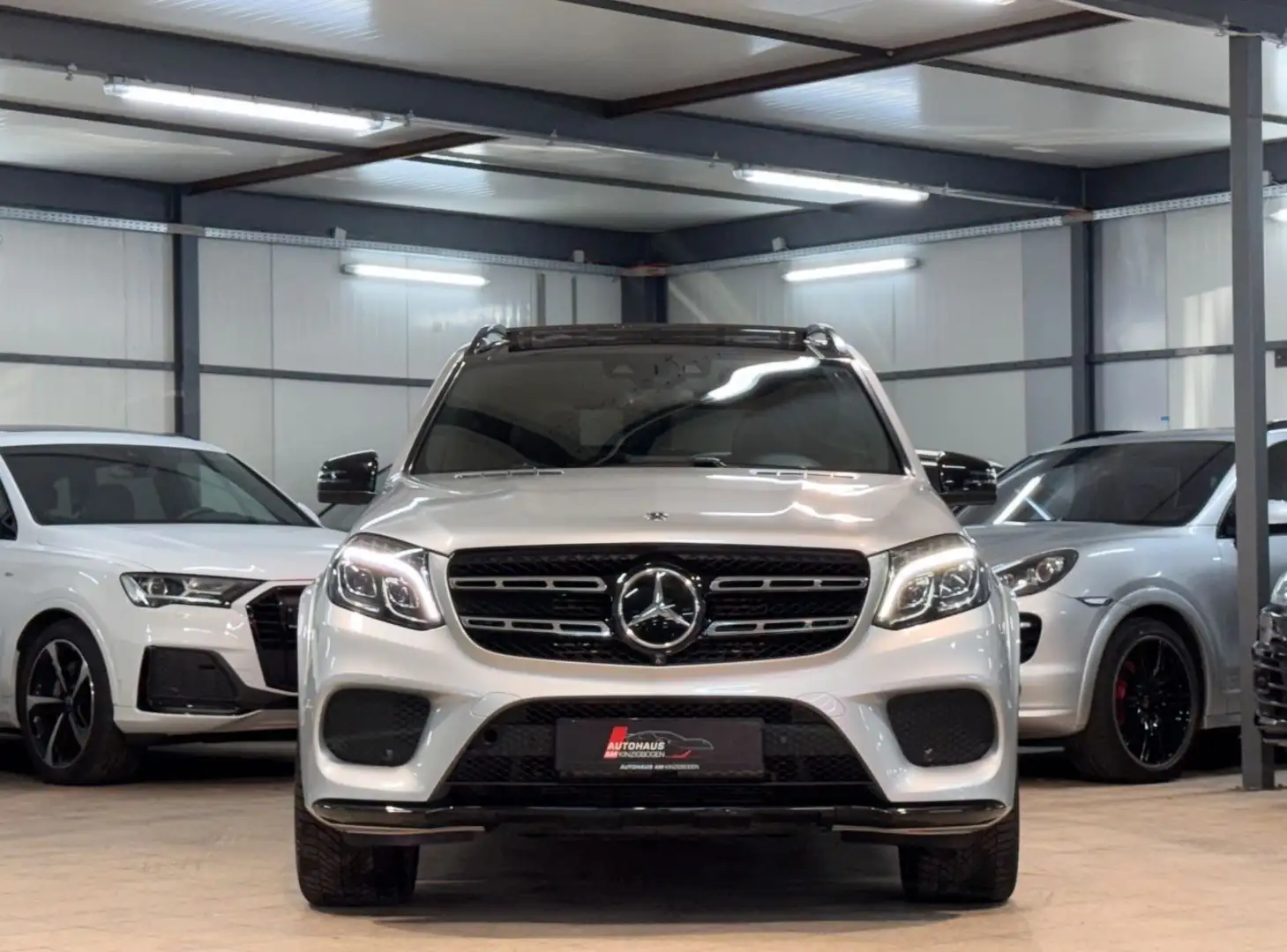 Mercedes-Benz GLS 350 d AMG LINE*7STZ*TV*B&O*PANO*DIST*MEMO*AH Silber - 2
