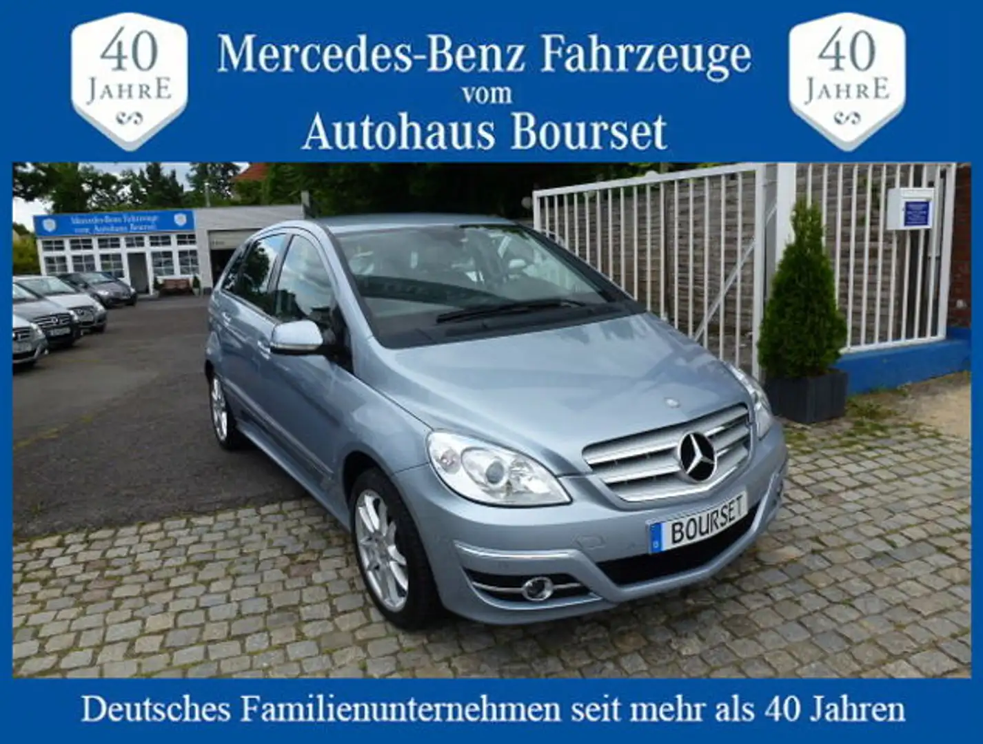 Mercedes-Benz B 170 Autom-Klima-erst 69.000 KM-PTS-el.FH abnehmbare AH Bleu - 1