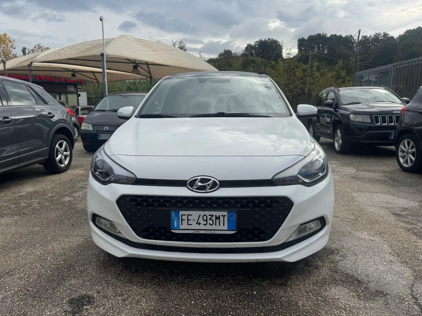 Hyundai i20 i20 II 2015 5p 1.1 crdi Style 75cv Bianco - 2