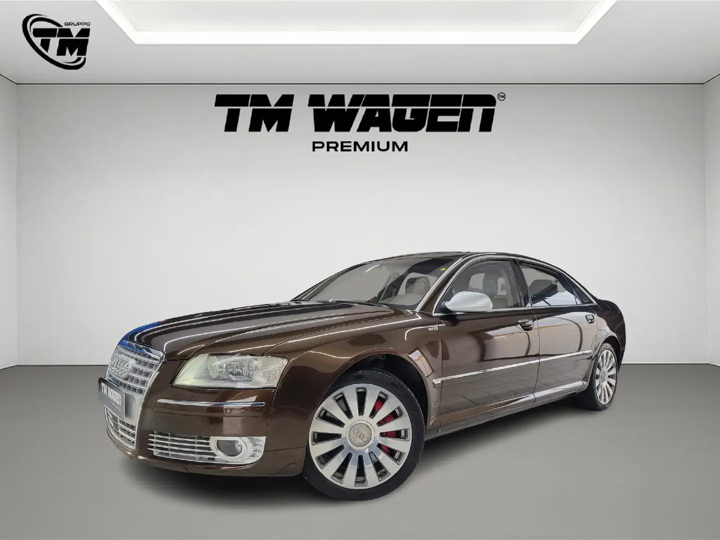 Audi A8 6.0 W12 quattro tiptronic Marrone - 1