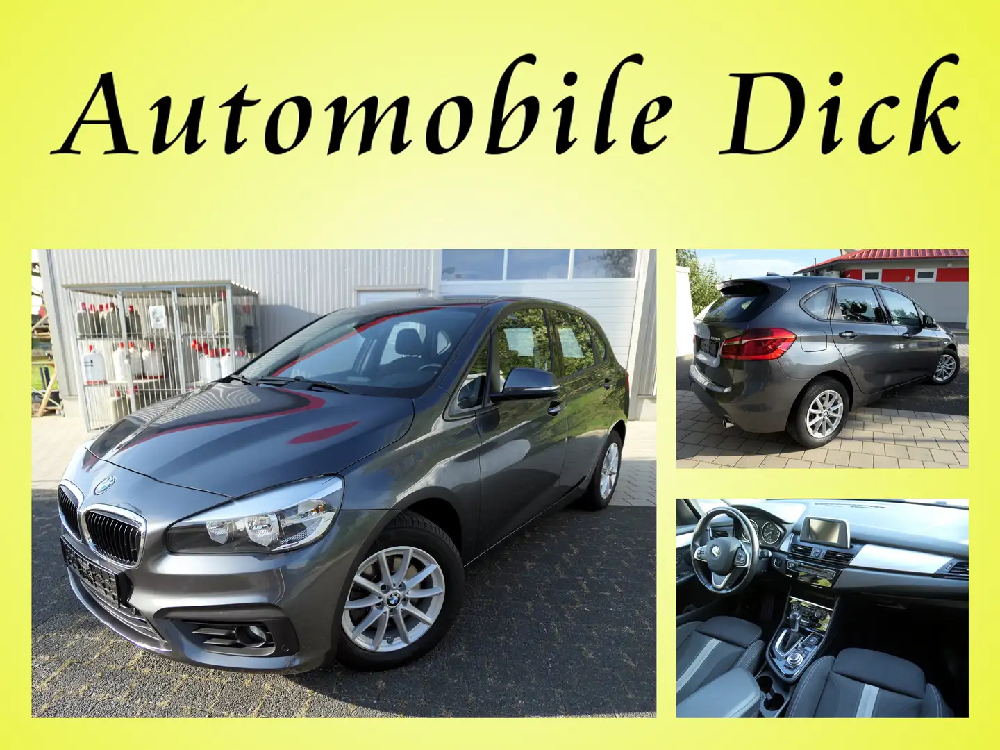BMW 220 i Active Tourer TÜV neu Led Sport 4 Zylinder! Gris - 1