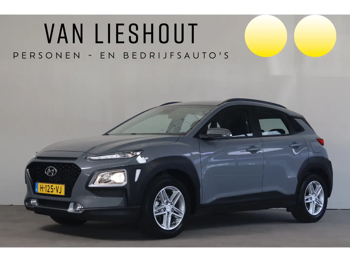 Hyundai KONA 1.0 T-GDI Comfort NL-Auto!! Carplay I Camera I NAV Grau - 1