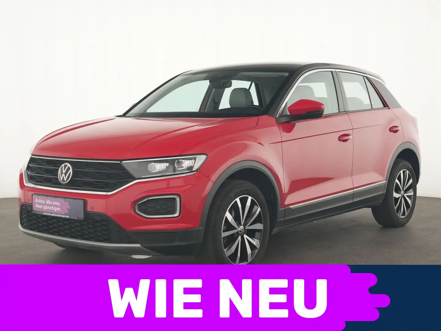Volkswagen T-Roc Style Leder|Navi|CarPlay|Kamera|PDC|LED|ACC Rosso - 1
