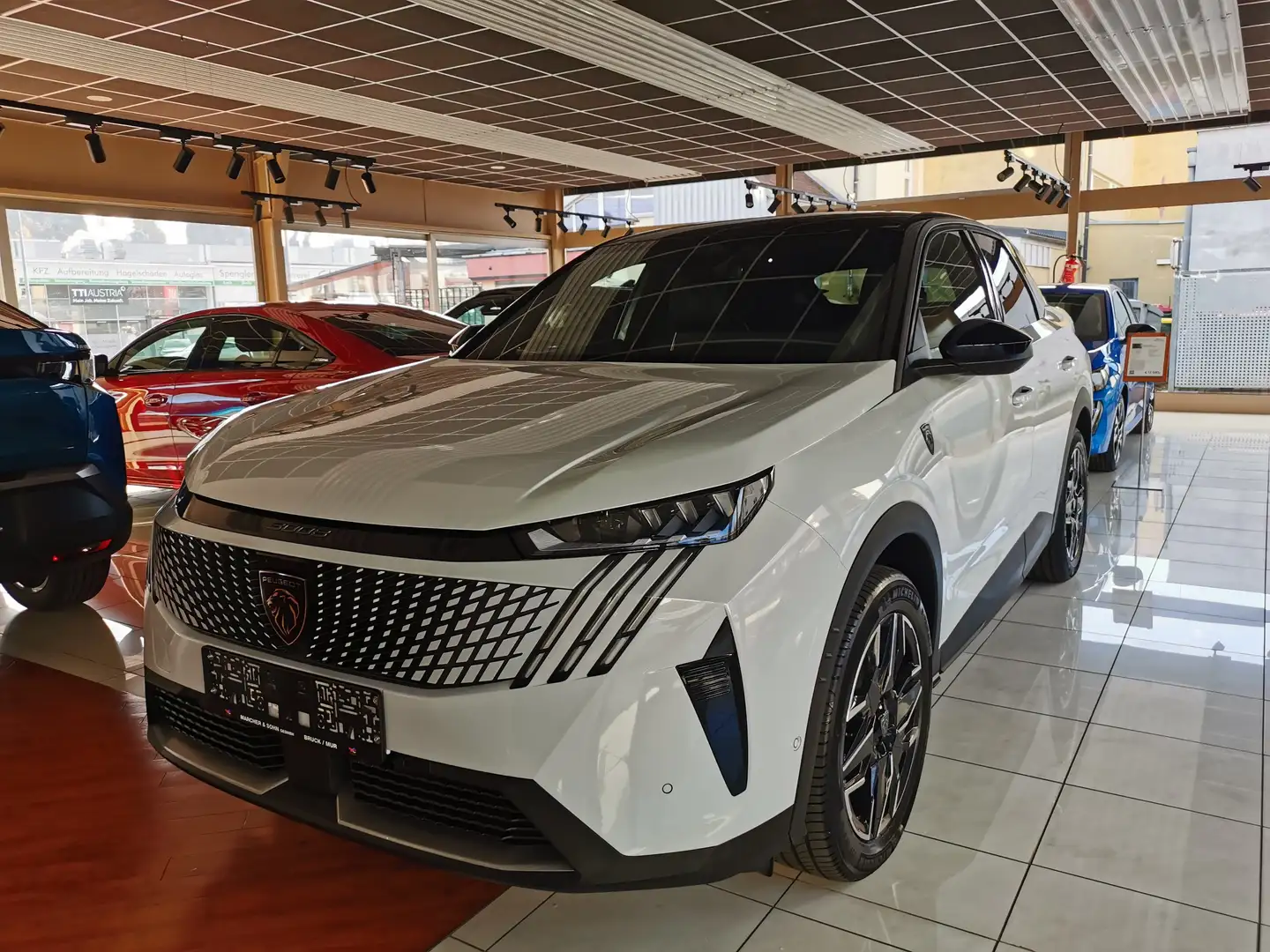 Peugeot 3008 3008 Hybrid 145 e-DCS6 GT Weiß - 1